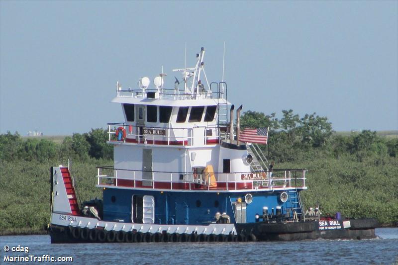 sea bull (Tug) - IMO , MMSI 367431640, Call Sign WDL4322 under the flag of United States (USA)