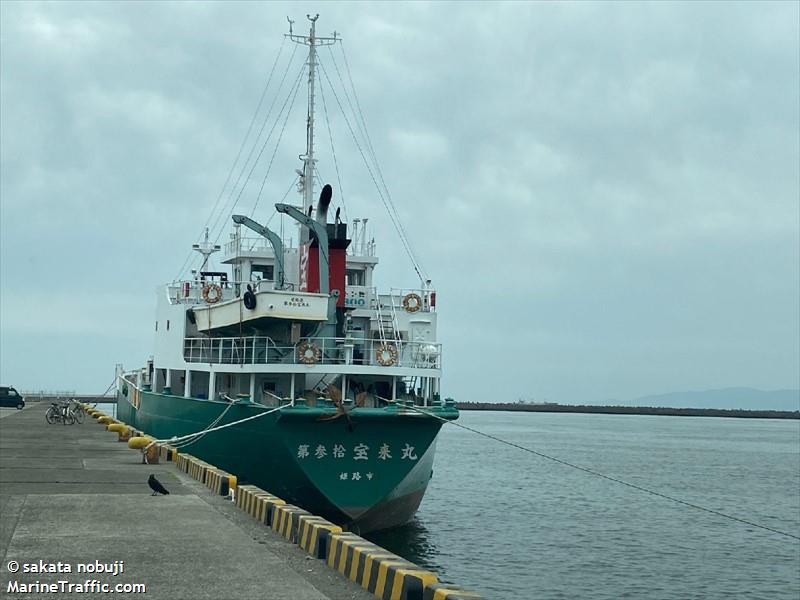 houraimaru no30 (Cargo ship) - IMO , MMSI 431008529, Call Sign JD4079 under the flag of Japan