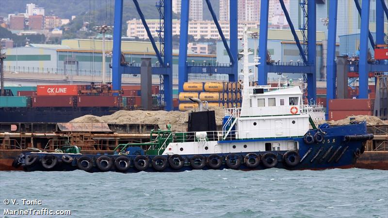 eunjin 5 (Tug) - IMO , MMSI 440121560 under the flag of Korea