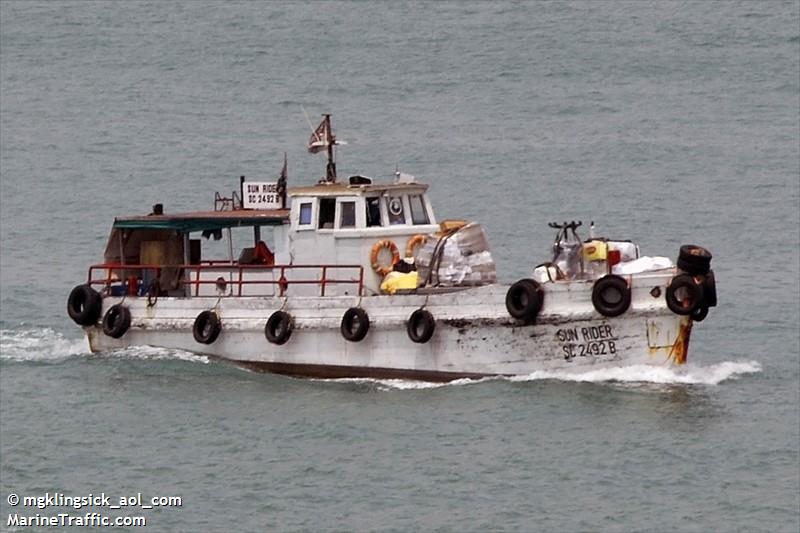 sun rider (Cargo ship) - IMO , MMSI 529477000, Call Sign T3BU2 under the flag of Kiribati