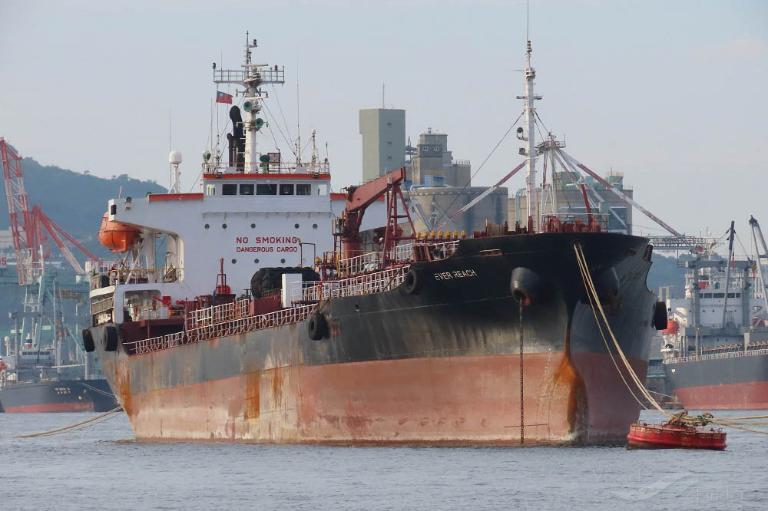 ever reach (Chemical Tanker) - IMO 9083940, MMSI 667001683, Call Sign 9LU2486 under the flag of Sierra Leone