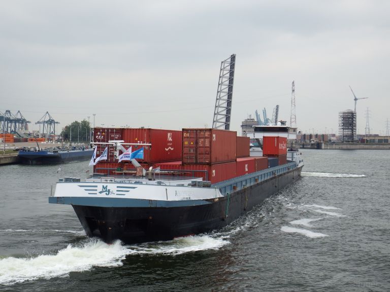 ambro (Cargo ship) - IMO , MMSI 205424990, Call Sign OT4249 under the flag of Belgium