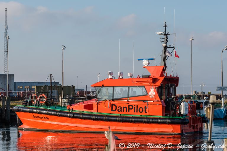 danpilot kilo (Pilot) - IMO 9839571, MMSI 219024676, Call Sign OX3124 under the flag of Denmark