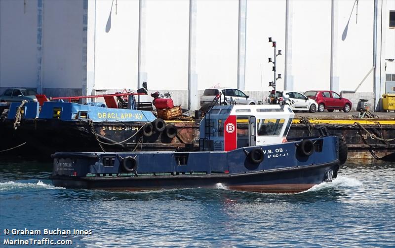 vb obelix (Tug) - IMO , MMSI 225986641 under the flag of Spain