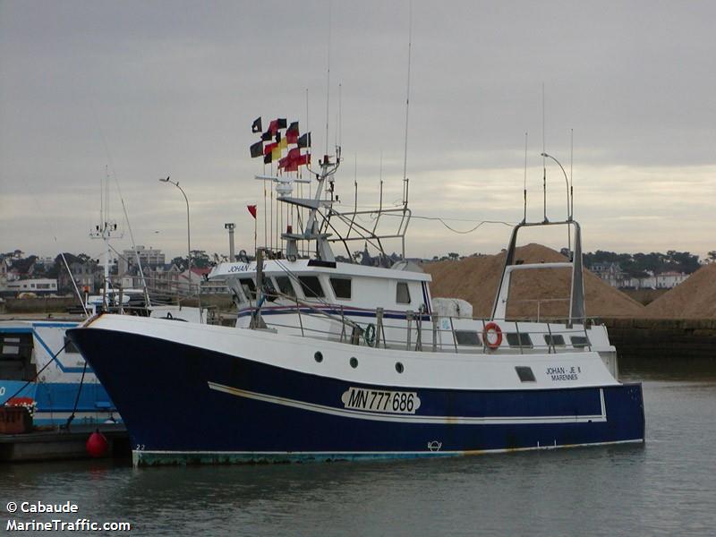 fv johanje2 file (Fishing vessel) - IMO , MMSI 227424000, Call Sign FQNS under the flag of France