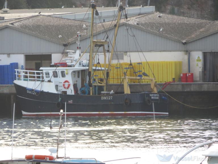 mfv harvester (Fishing vessel) - IMO , MMSI 232004607, Call Sign MZGE7 under the flag of United Kingdom (UK)