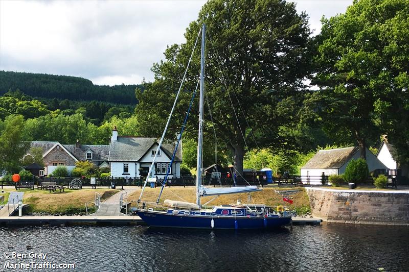 arwydd (Sailing vessel) - IMO , MMSI 232008824, Call Sign MBFQ4 under the flag of United Kingdom (UK)