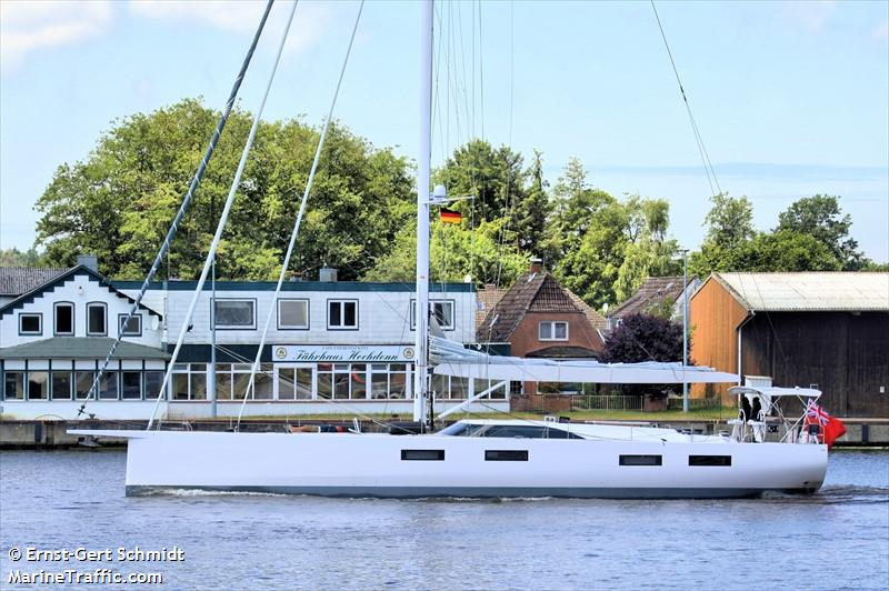 alithia (Pleasure craft) - IMO , MMSI 232029044, Call Sign MHVU3 under the flag of United Kingdom (UK)