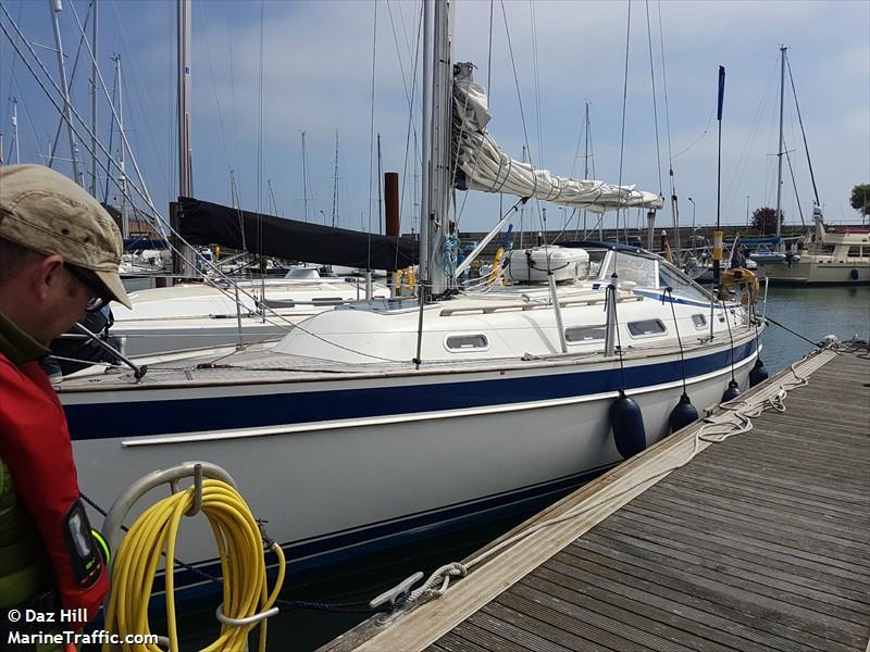 grebe viii (Sailing vessel) - IMO , MMSI 235084164, Call Sign 2EDI7 under the flag of United Kingdom (UK)