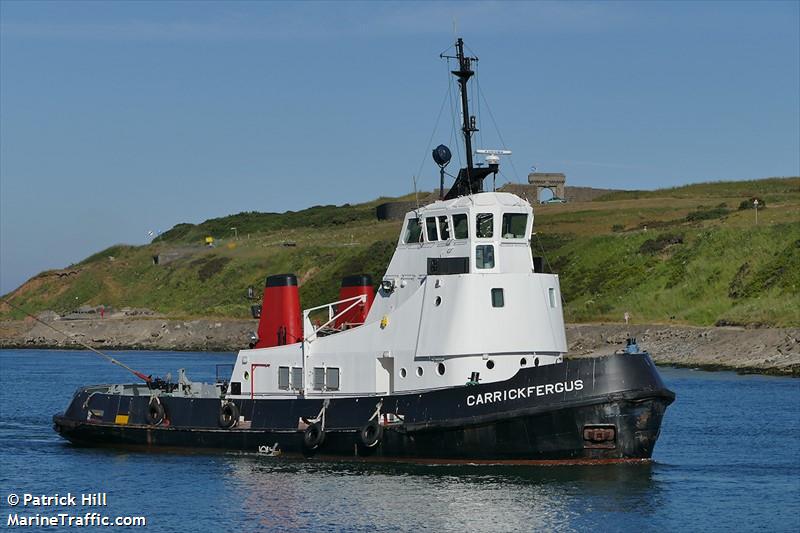 carrickfergus (Tug) - IMO , MMSI 235097105, Call Sign GWAU under the flag of United Kingdom (UK)