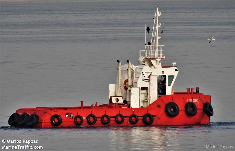 tritonas (Tug) - IMO , MMSI 239072900, Call Sign SY7273 under the flag of Greece