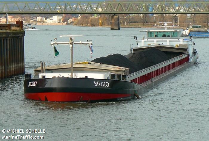 muro (Cargo ship) - IMO , MMSI 244660100, Call Sign PF7938 under the flag of Netherlands