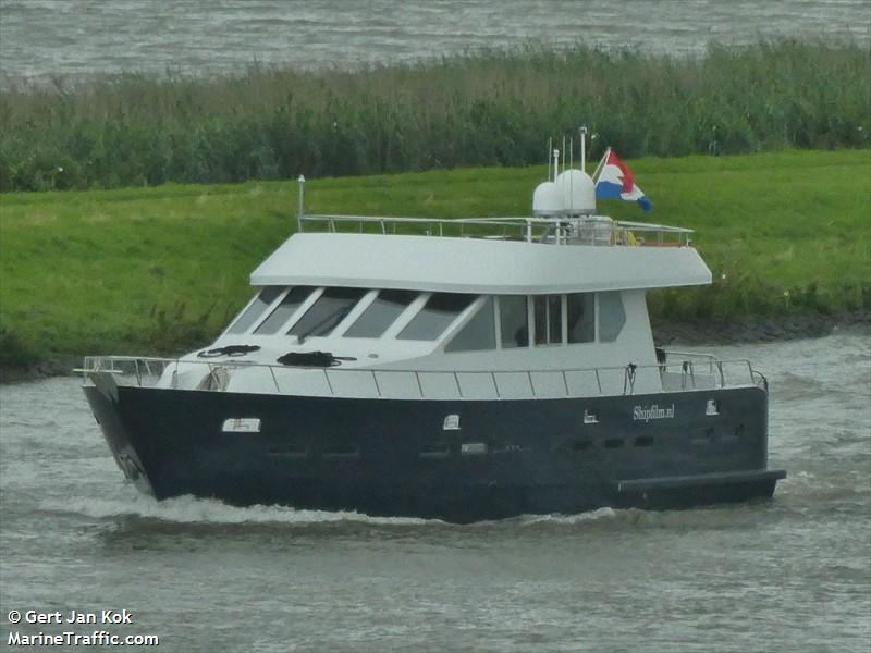 shipfilm.nl (Pleasure craft) - IMO , MMSI 244730444, Call Sign PF6654 under the flag of Netherlands