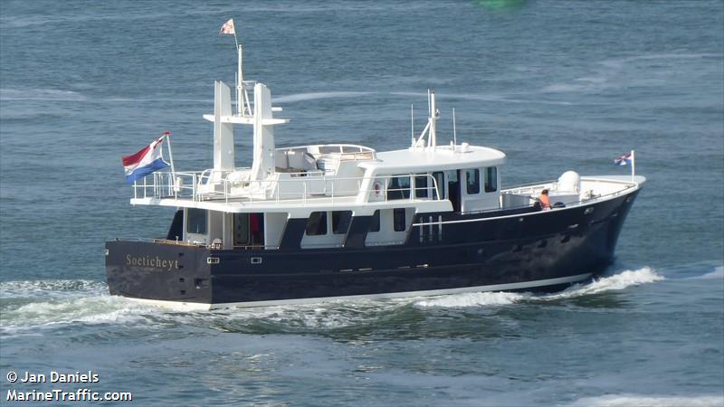 mv soeticheyt (Pleasure craft) - IMO , MMSI 244810127, Call Sign PBRV under the flag of Netherlands