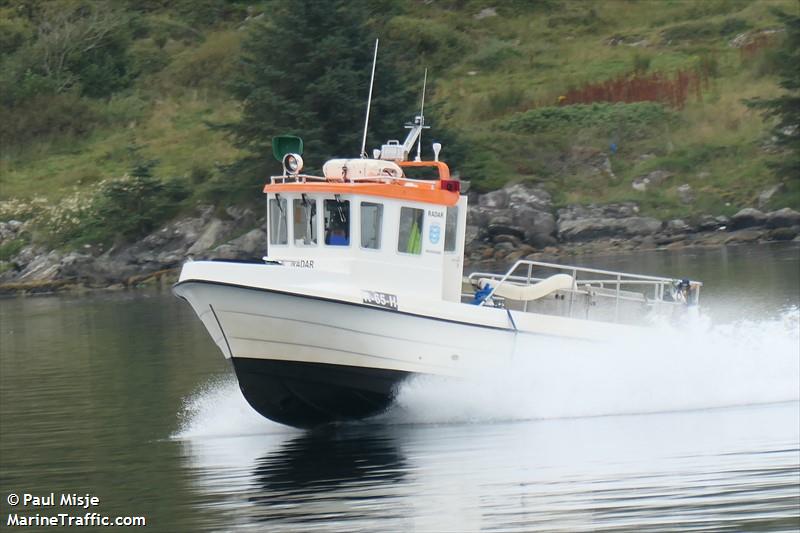 radar (Unknown) - IMO , MMSI 257088630 under the flag of Norway