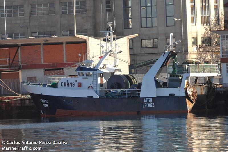 aster (Fishing vessel) - IMO , MMSI 263402890, Call Sign CURM9 under the flag of Portugal