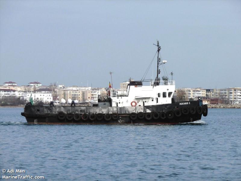 pescarus 2 (Tug) - IMO , MMSI 264900065, Call Sign PESCARU under the flag of Romania