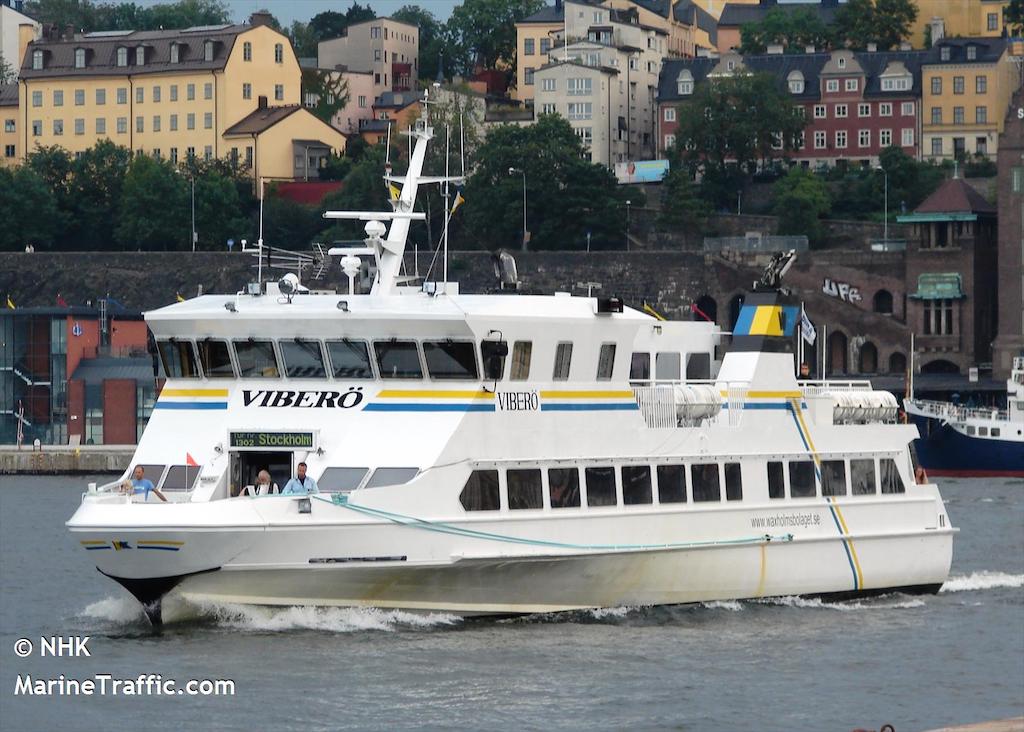 vibero (Passenger Ship) - IMO 9048885, MMSI 265520410, Call Sign SCRX under the flag of Sweden