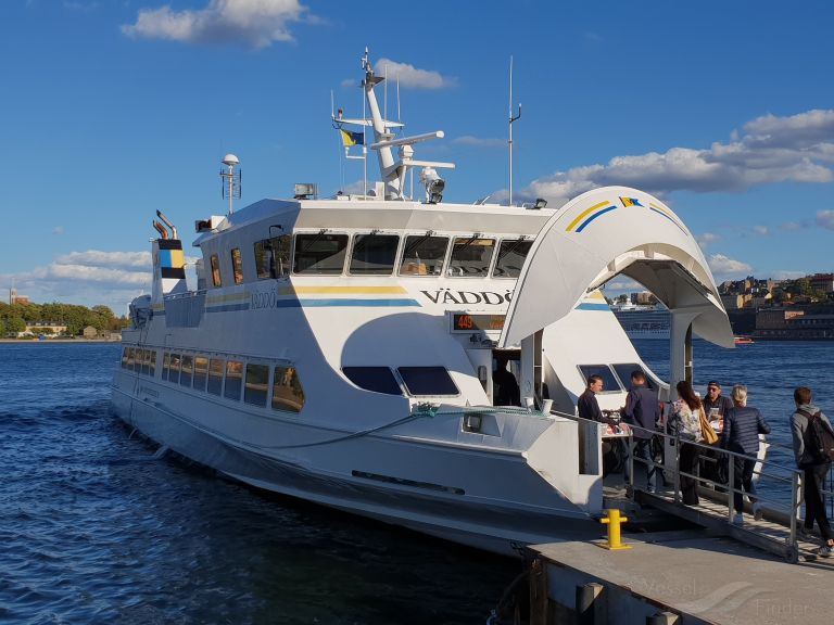 vaddo (Passenger Ship) - IMO 9032018, MMSI 265520420, Call Sign SCFR under the flag of Sweden