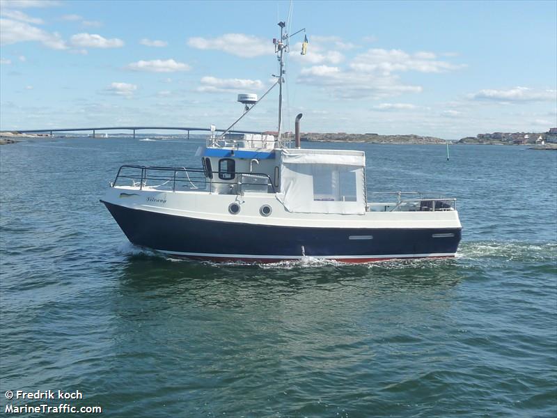 silvana (Passenger ship) - IMO , MMSI 265611910, Call Sign SFB6483 under the flag of Sweden