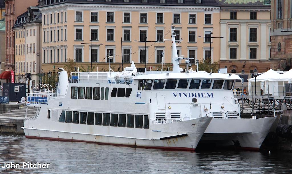 vindhem (Passenger Ship) - IMO 7204344, MMSI 265663480, Call Sign SKYV under the flag of Sweden