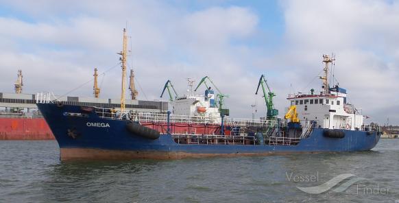 omega (Chemical Tanker) - IMO 8419910, MMSI 277293000, Call Sign LYRE under the flag of Lithuania