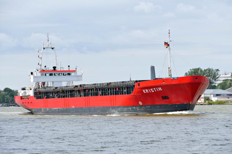 kristin (General Cargo Ship) - IMO 8519241, MMSI 305486000, Call Sign V2EN5 under the flag of Antigua & Barbuda