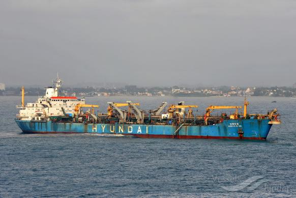 v goryo 6ho (Hopper Dredger) - IMO 8119728, MMSI 312062000, Call Sign V3VB7 under the flag of Belize