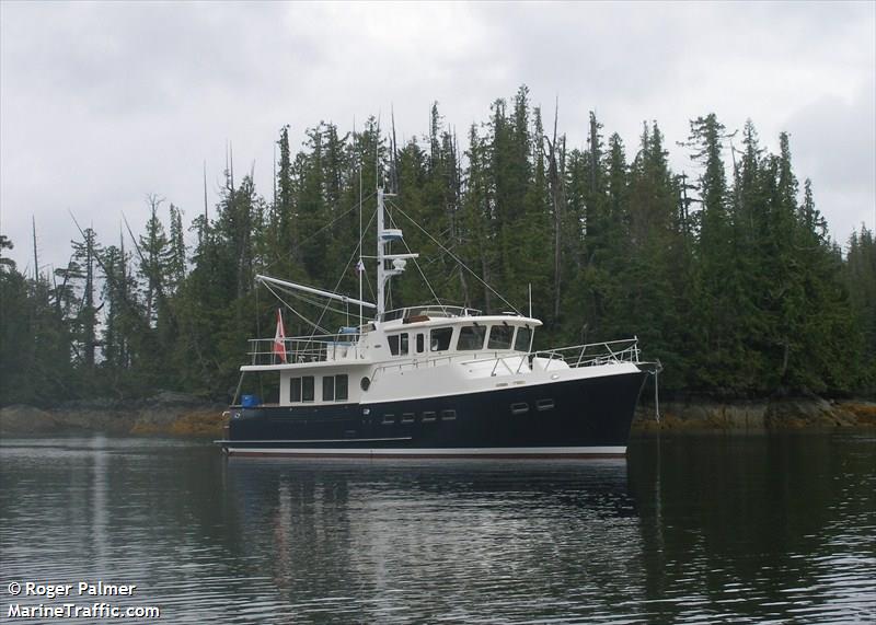 muritai (Pleasure craft) - IMO , MMSI 316005925 under the flag of Canada