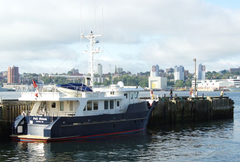 full steam (Pleasure craft) - IMO , MMSI 316011483, Call Sign CFN4864 under the flag of Canada