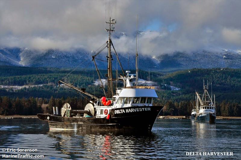delta harvester (Fishing vessel) - IMO , MMSI 316031193 under the flag of Canada