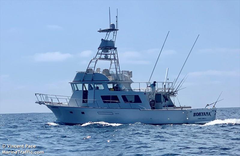 zoryana (Pleasure craft) - IMO , MMSI 338352671 under the flag of USA