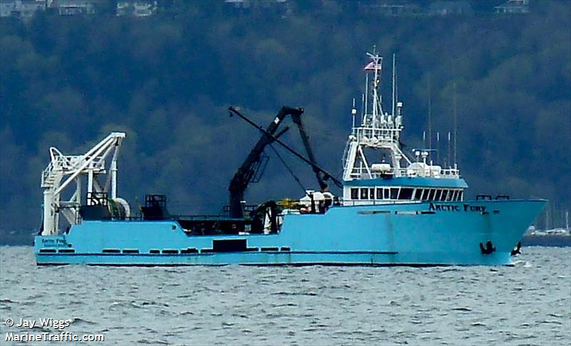 arctic fury (Fishing Vessel) - IMO 9031325, MMSI 366468000, Call Sign WDE9335 under the flag of United States (USA)