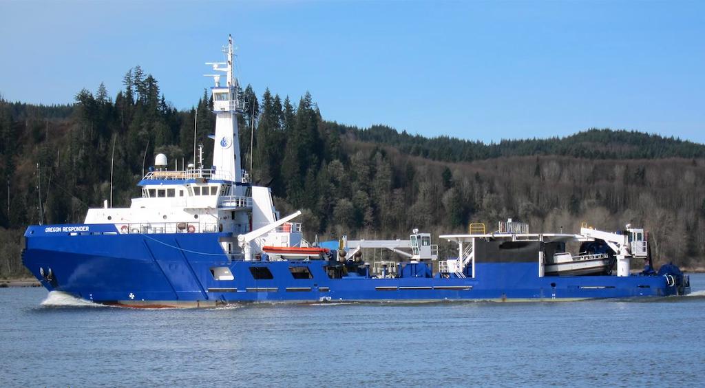 oregon responder (Pollution Control Vessel) - IMO 9043938, MMSI 366607000, Call Sign WBO8590 under the flag of United States (USA)