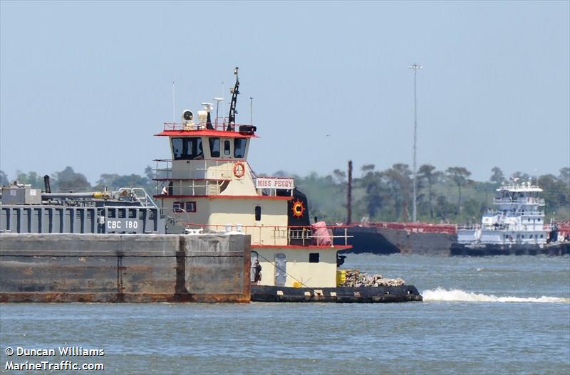 miss peggy (Tug) - IMO , MMSI 366935050, Call Sign WDH7675 under the flag of United States (USA)