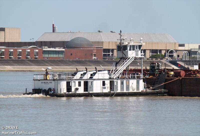 melvin l king (Towing vessel (tow>200)) - IMO , MMSI 367005760, Call Sign WUT9921 under the flag of United States (USA)