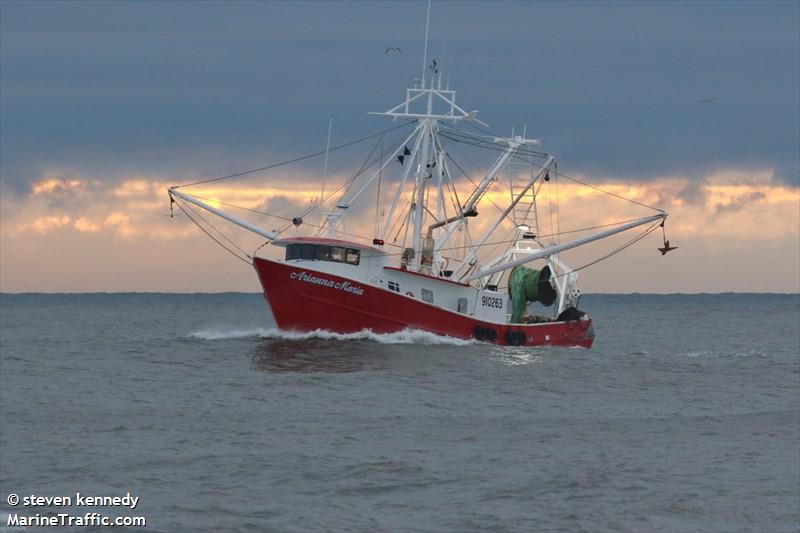 arianna maria (Fishing vessel) - IMO , MMSI 367356550, Call Sign WDE4883 under the flag of United States (USA)