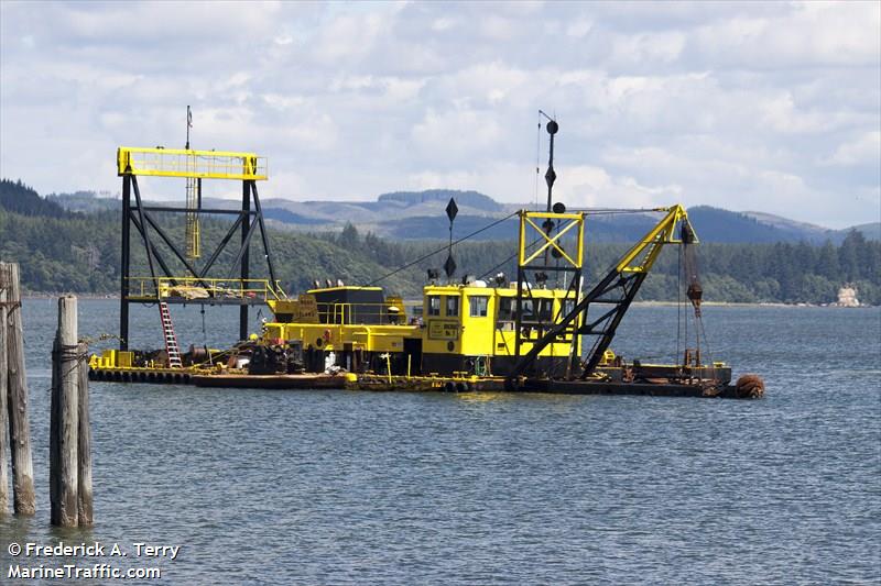 ross island dredge 0 (Dredging or UW ops) - IMO , MMSI 367375750, Call Sign WDE6095 under the flag of United States (USA)