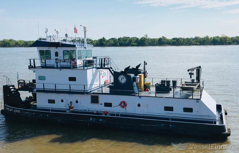 shelby gros (Tug) - IMO , MMSI 367631890, Call Sign WDH5831 under the flag of United States (USA)
