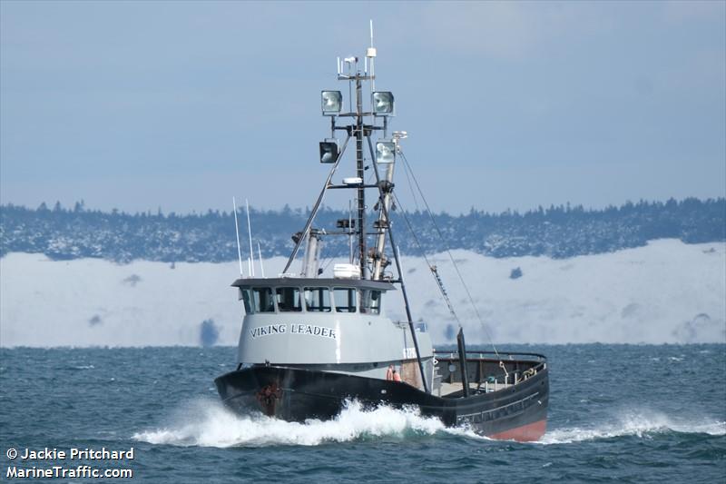 viking leader (Fishing vessel) - IMO , MMSI 367668570, Call Sign WDH9486 under the flag of United States (USA)