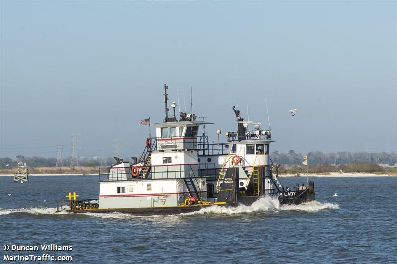 weck dunlap (Dredging or UW ops) - IMO , MMSI 367756210, Call Sign WDJ22[4 under the flag of United States (USA)
