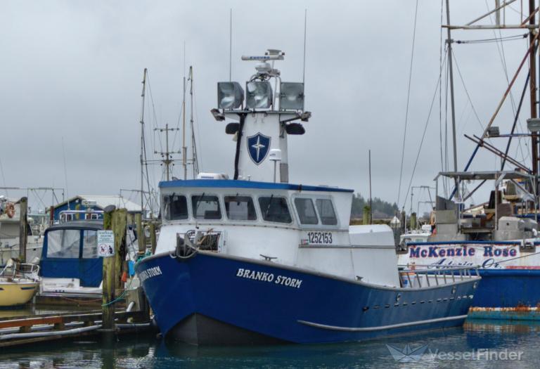 branko storm (Fishing vessel) - IMO , MMSI 367762190, Call Sign WDJ2836 under the flag of United States (USA)