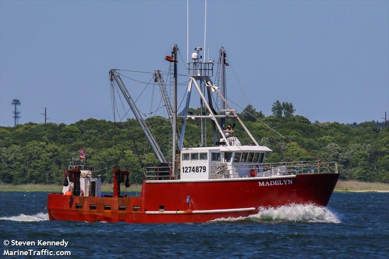 madelyn (Fishing vessel) - IMO , MMSI 367785150, Call Sign WDJ5182 under the flag of United States (USA)