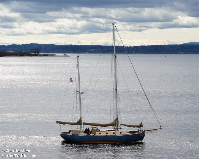 ariel of victoria (Sailing vessel) - IMO , MMSI 368019160, Call Sign WDJ8720 under the flag of United States (USA)