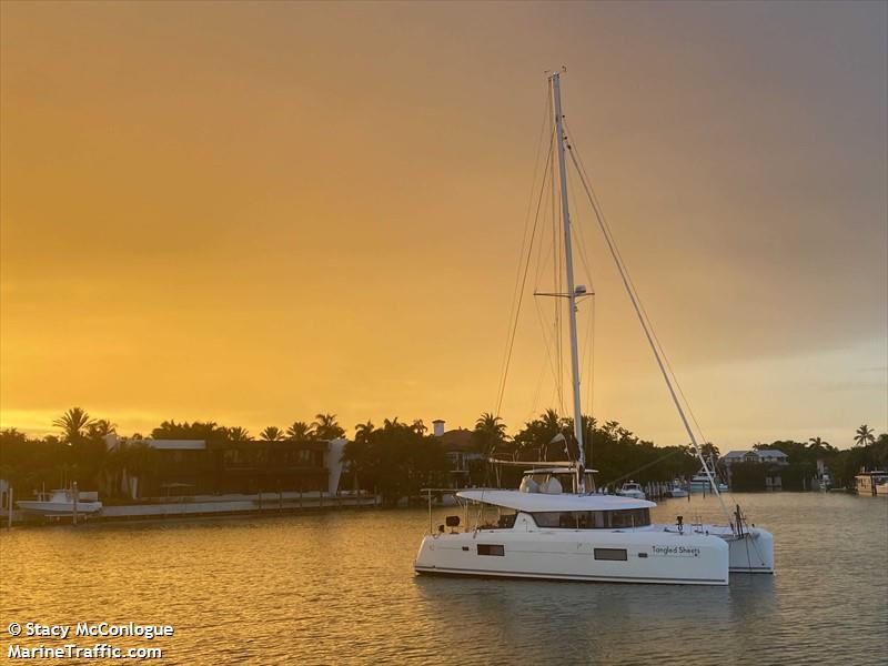 tangled sheets (Sailing vessel) - IMO , MMSI 368101170, Call Sign WDK9179 under the flag of United States (USA)