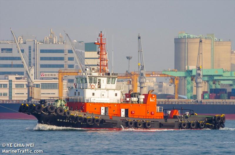 kmsc no.451 (Towing vessel (tow>200)) - IMO , MMSI 416005118, Call Sign BR3804 under the flag of Taiwan