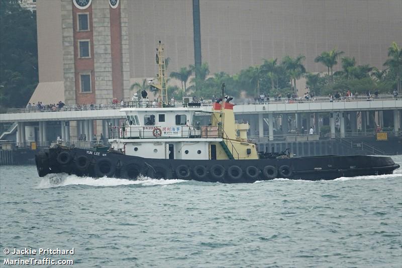 yun lee (Tug) - IMO , MMSI 477995585, Call Sign VRS4924 under the flag of Hong Kong