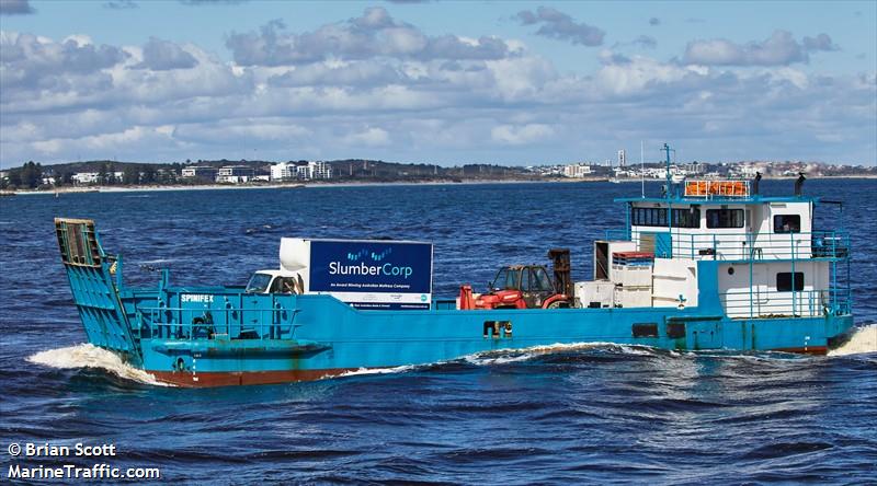 mv spinifex (Cargo ship) - IMO , MMSI 503069180, Call Sign VM3404 under the flag of Australia