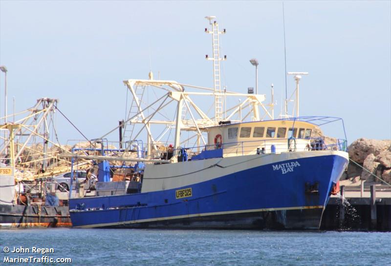 matilda bay (Fishing vessel) - IMO , MMSI 503756700, Call Sign VM3134 under the flag of Australia