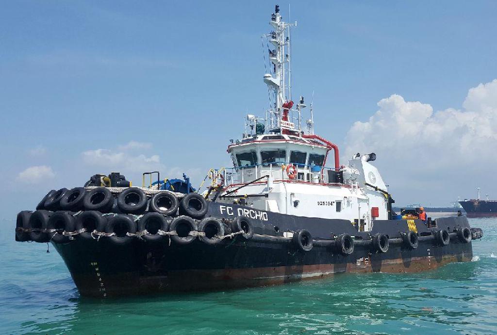 fc orchid (Tug) - IMO 9253947, MMSI 533130721, Call Sign 9MWZ3 under the flag of Malaysia